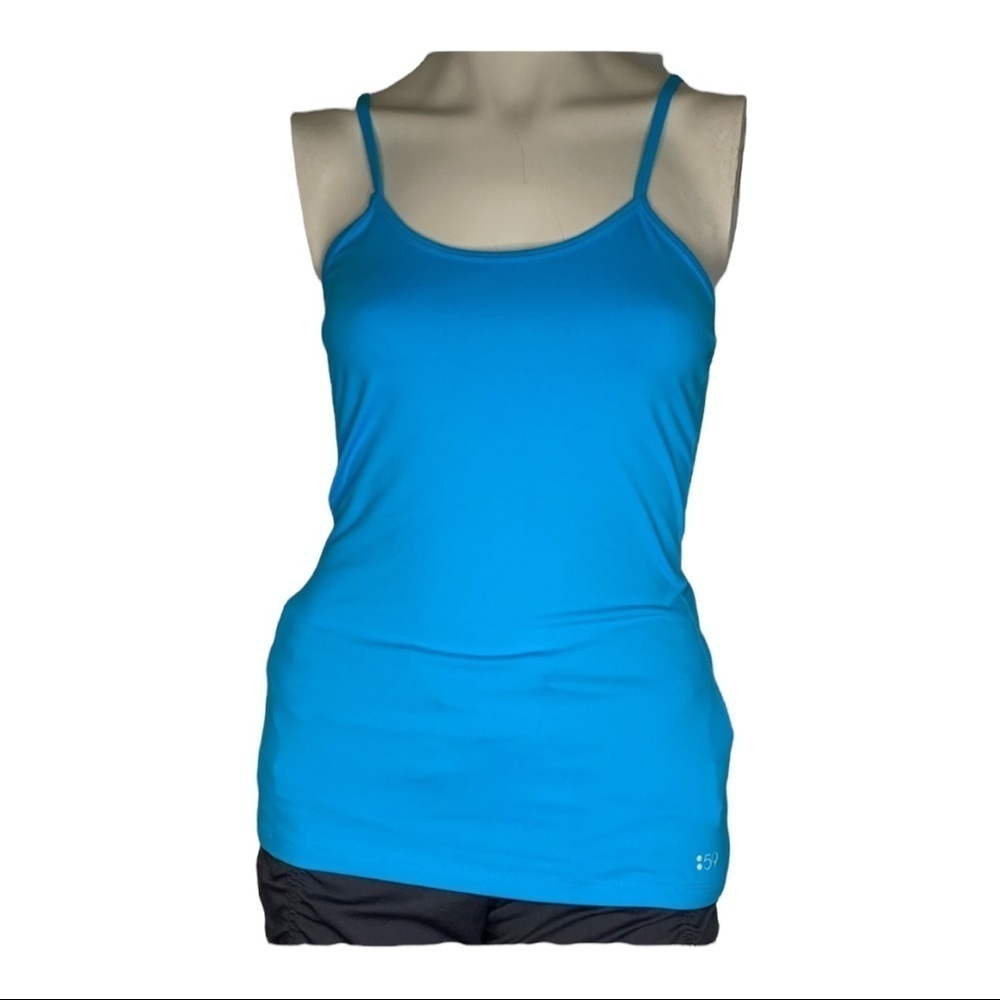 Splits 59 Light Blue Spaghetti Strap Shirt Sz Sm